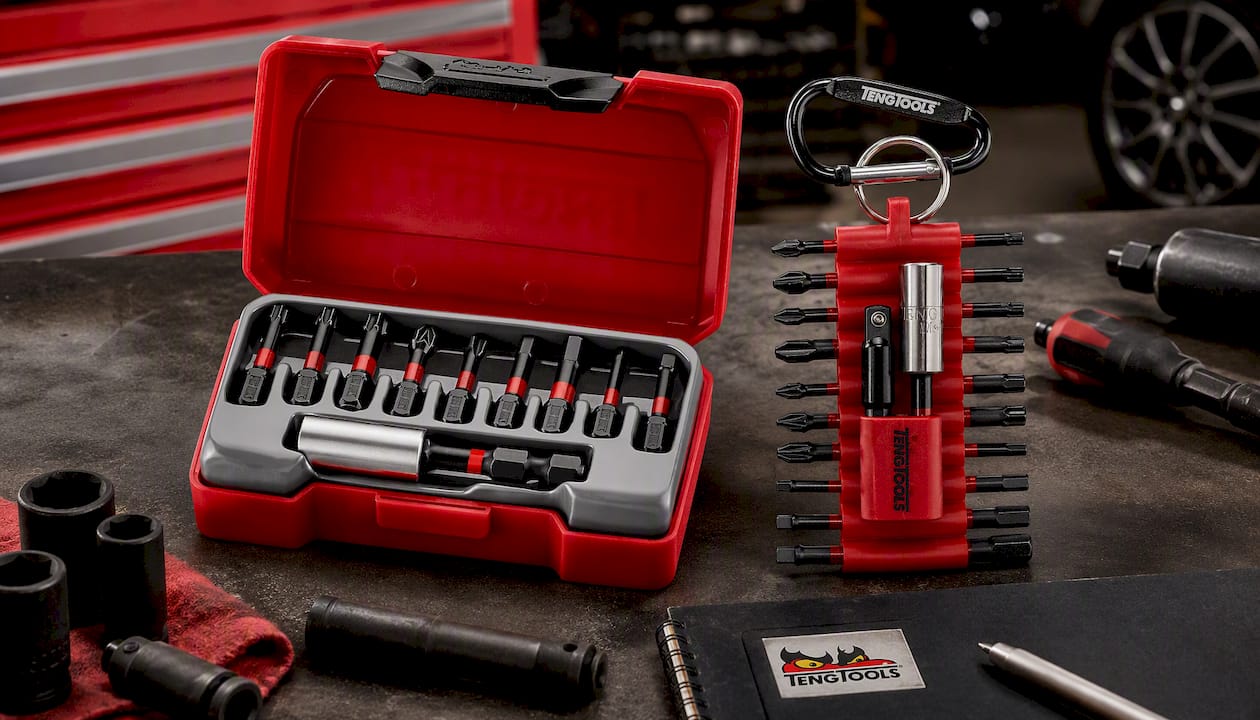 Teng Tools Hook On Impact Bit Set Mixed 22 Pieces — THBSI22