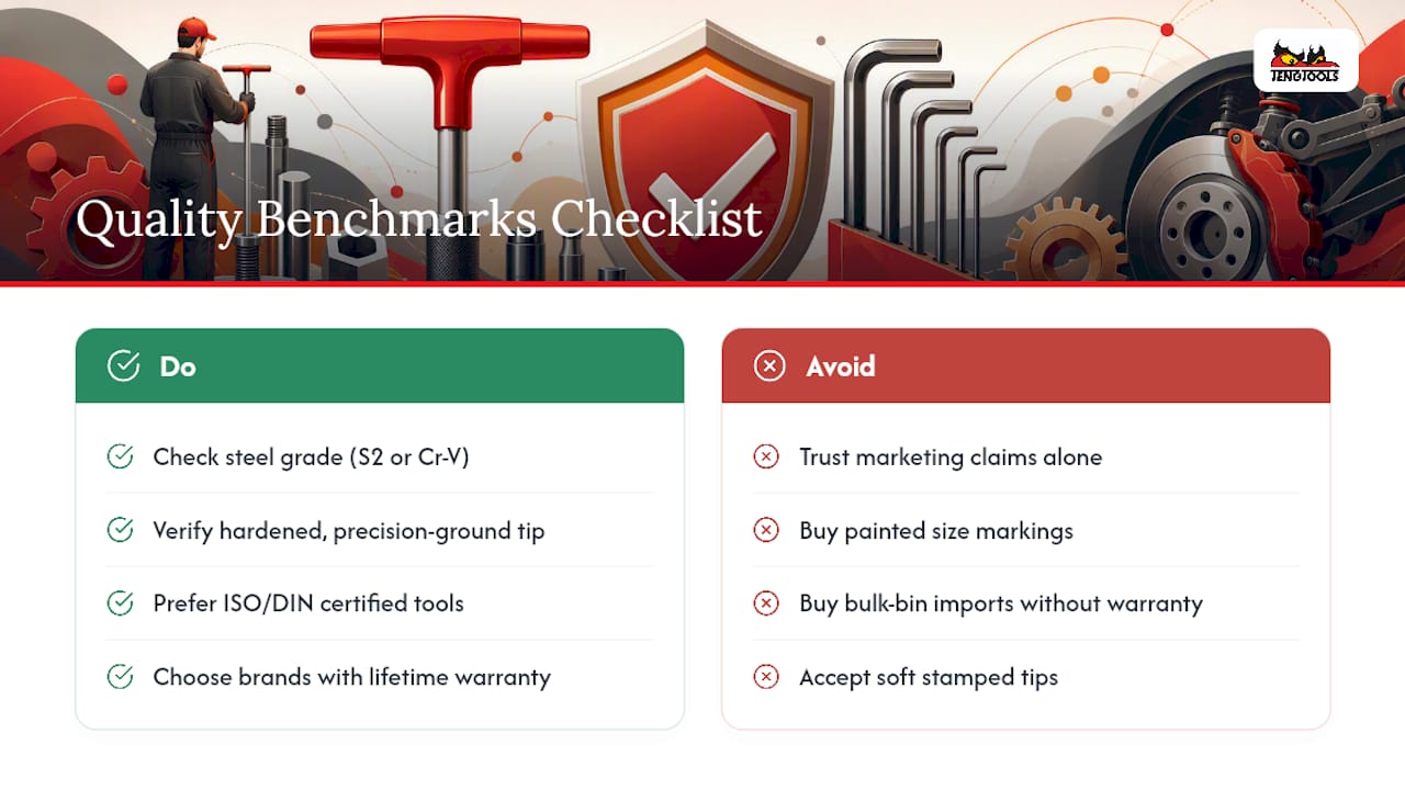 Common Brands and Quality Benchmarks — overview diagram