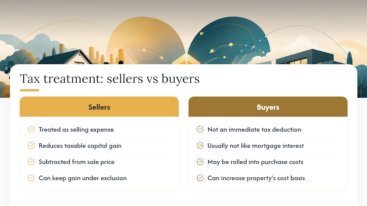 Tax Implications of Realtor Fees — overview diagram