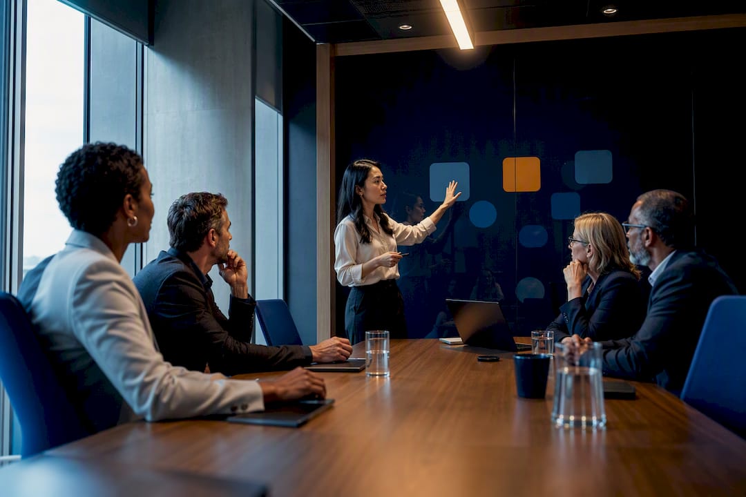 US-B2B-Einkaufskomitee bei der Abstimmung