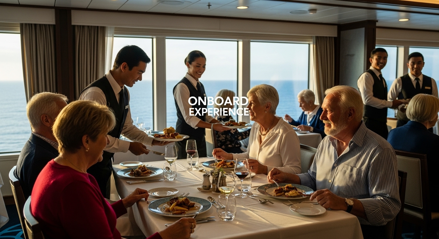 onboard cruise dining experience