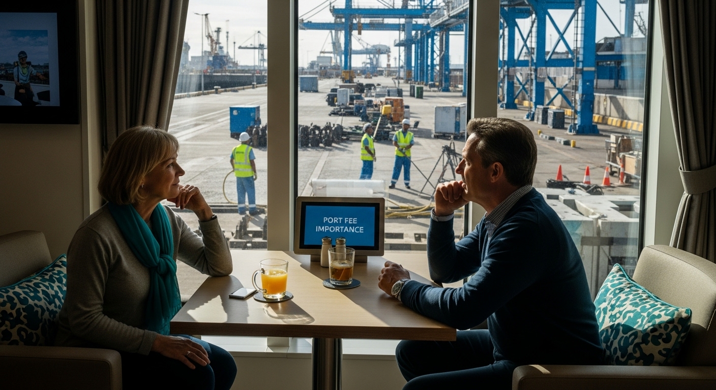 cruise port fee travelers
