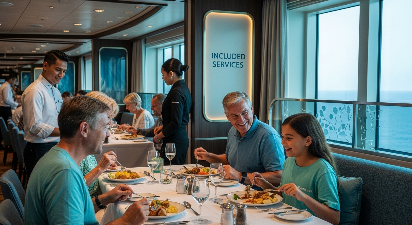 cruise ship dining amenities