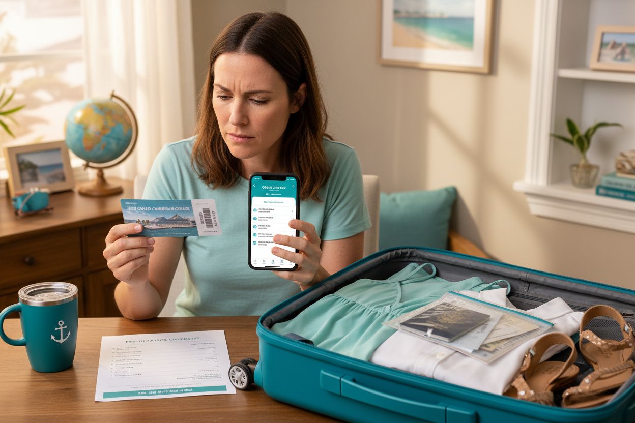 cruise pre-departure checklist