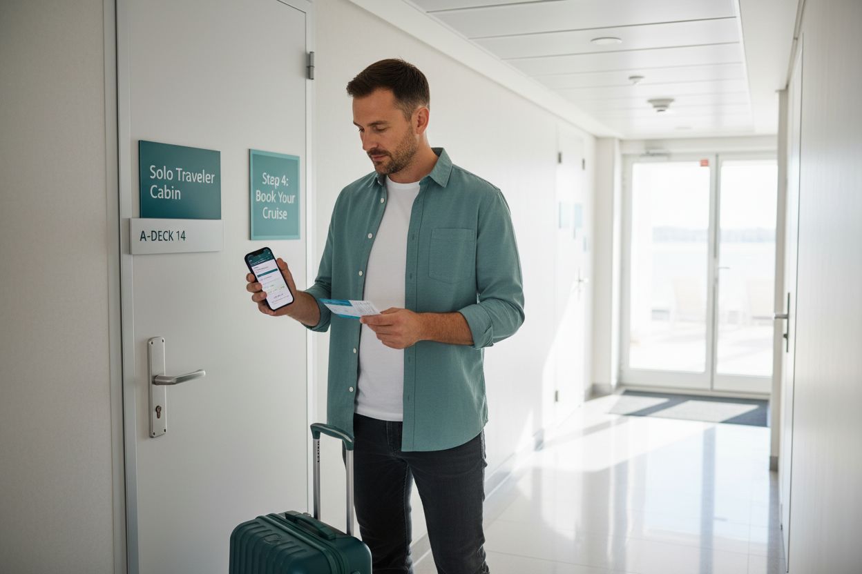 cruise booking solo travel