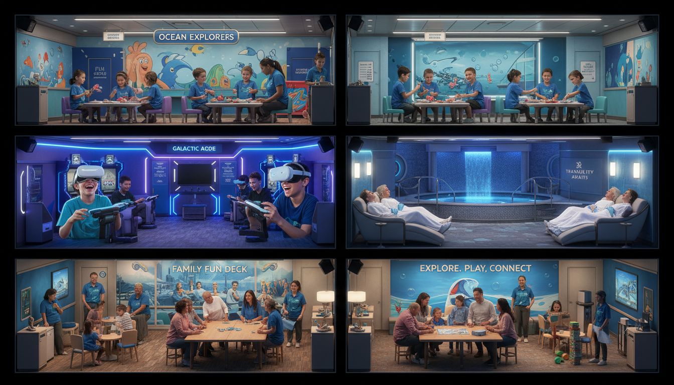 family cruise ship amenities
