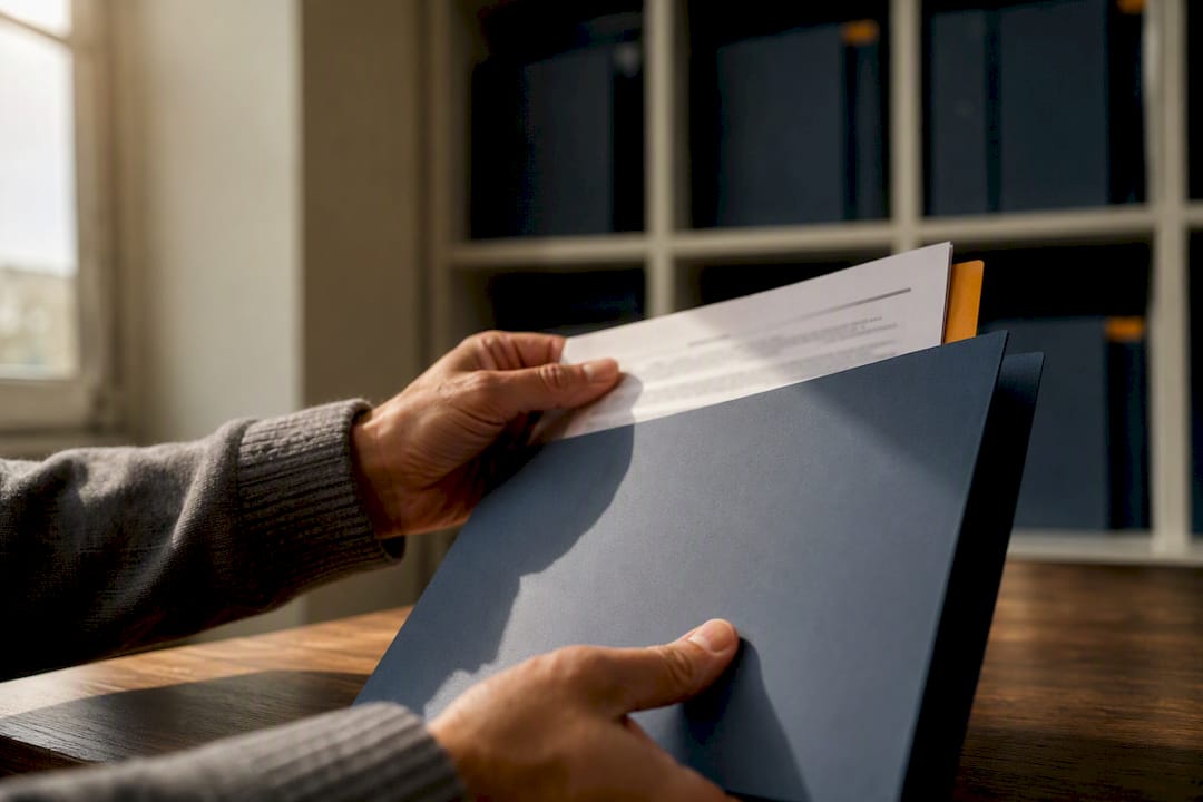 Landlord filing a lease termination notice
