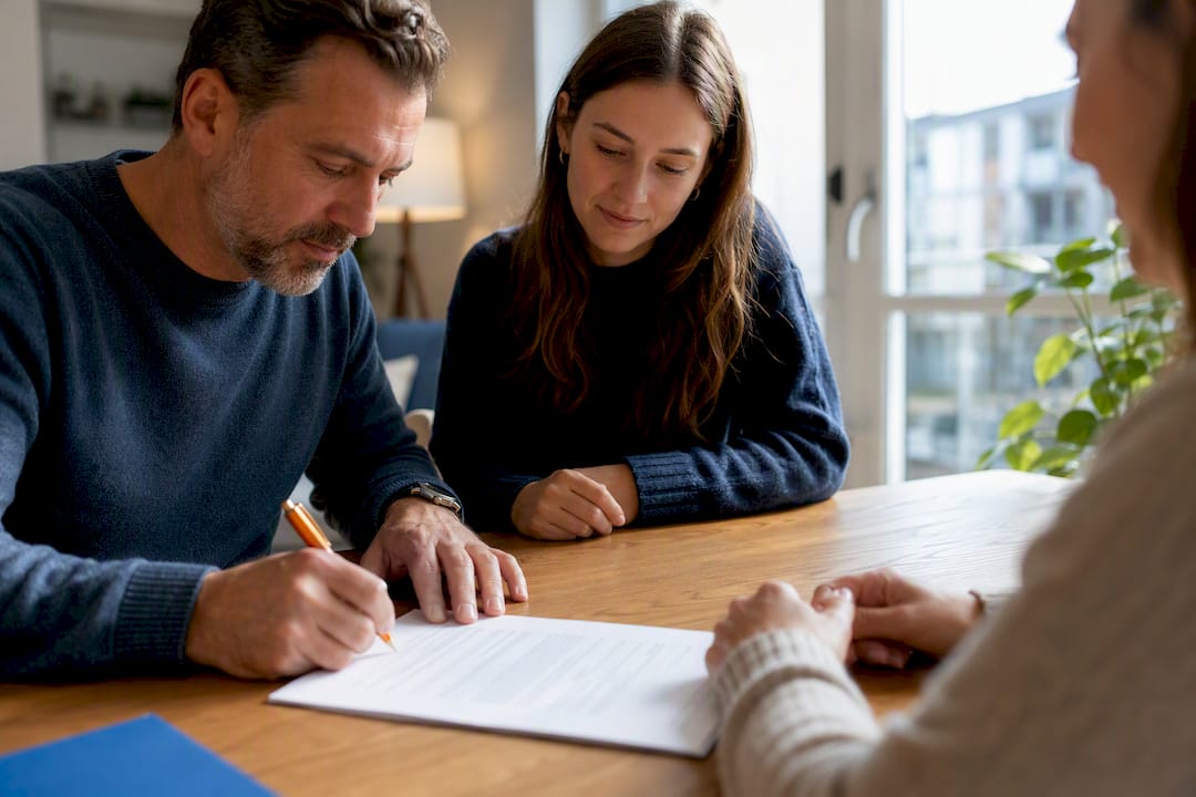 Landlord and roommate signing addendum