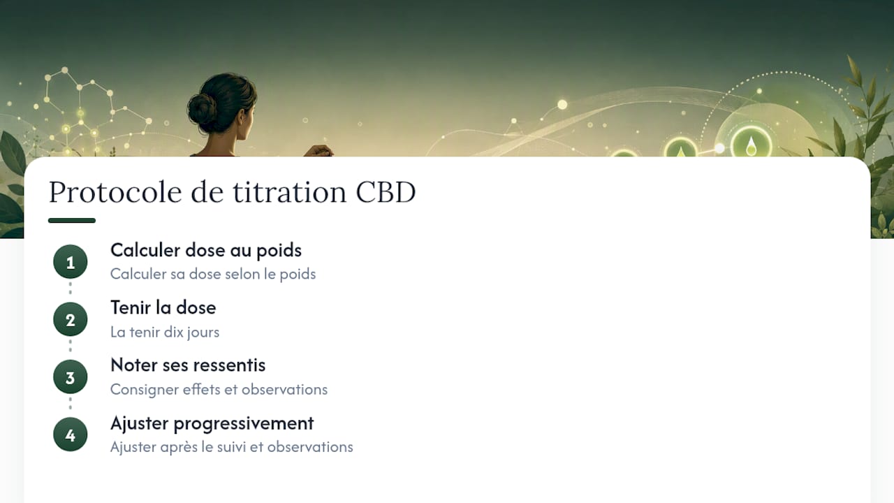 Le vrai problème n'est pas la dose, c'est l'impatience — overview diagram