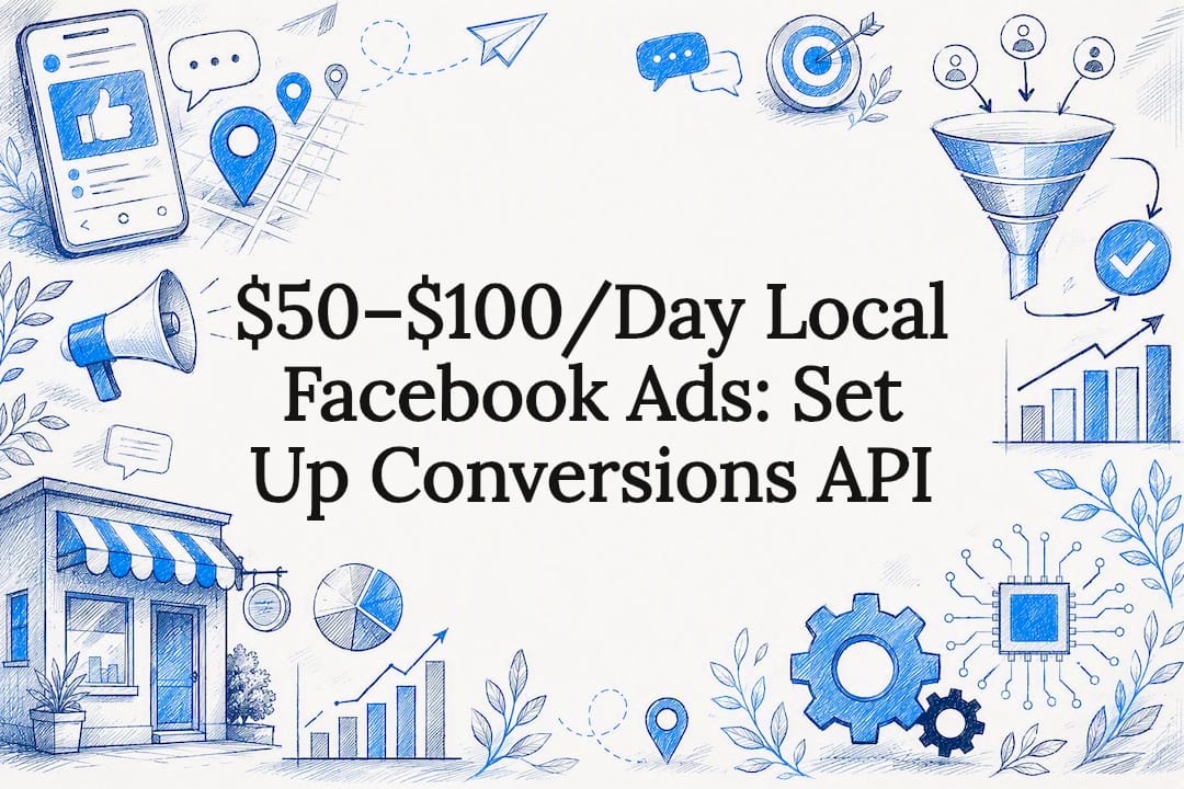 $50–$100/Day Local Facebook Ads: Set Up Conversions API