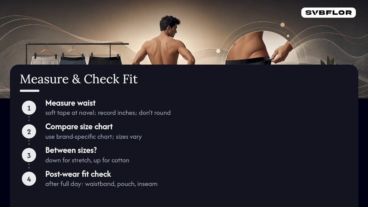 Measuring Yourself for the Right Size and Fit — overview diagram