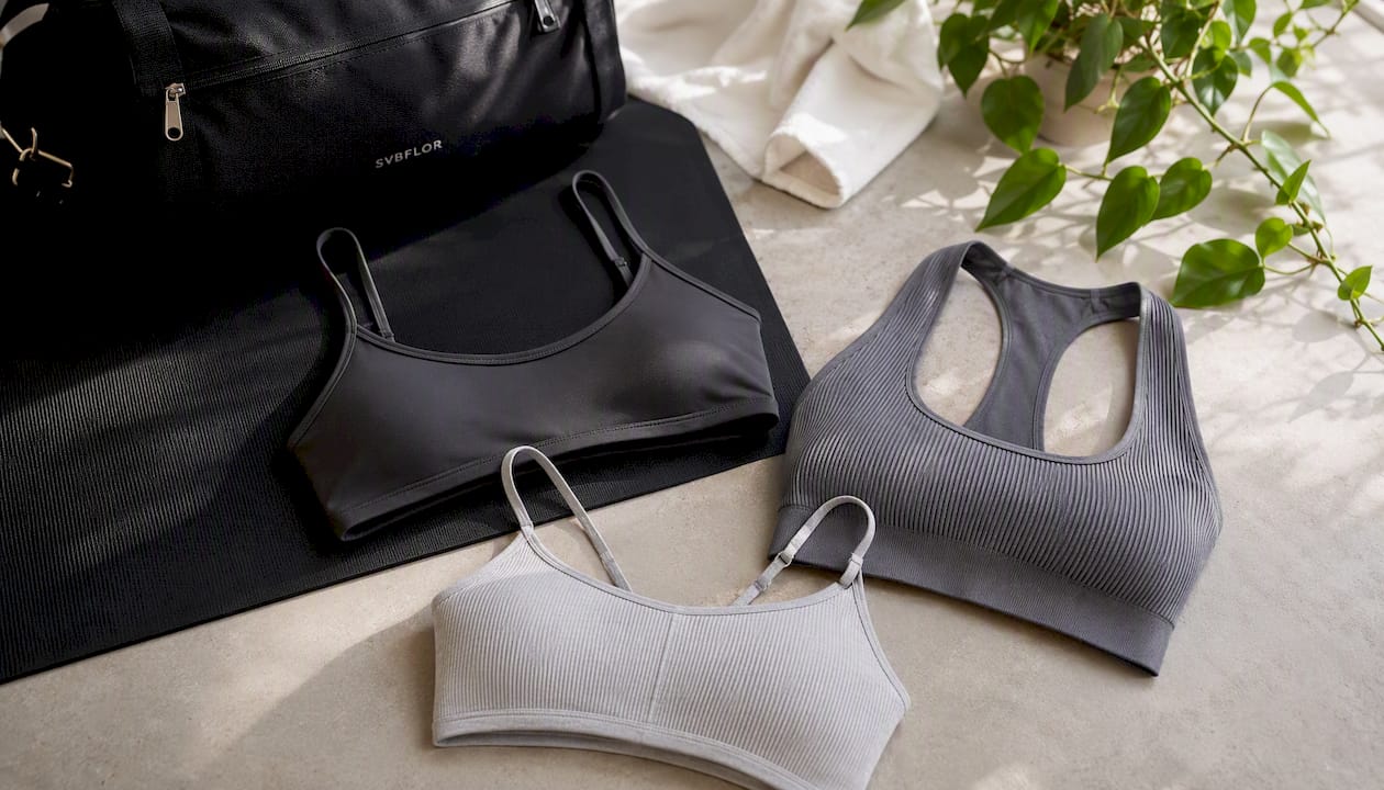 Low Scoop Workout Bra - Charcoal