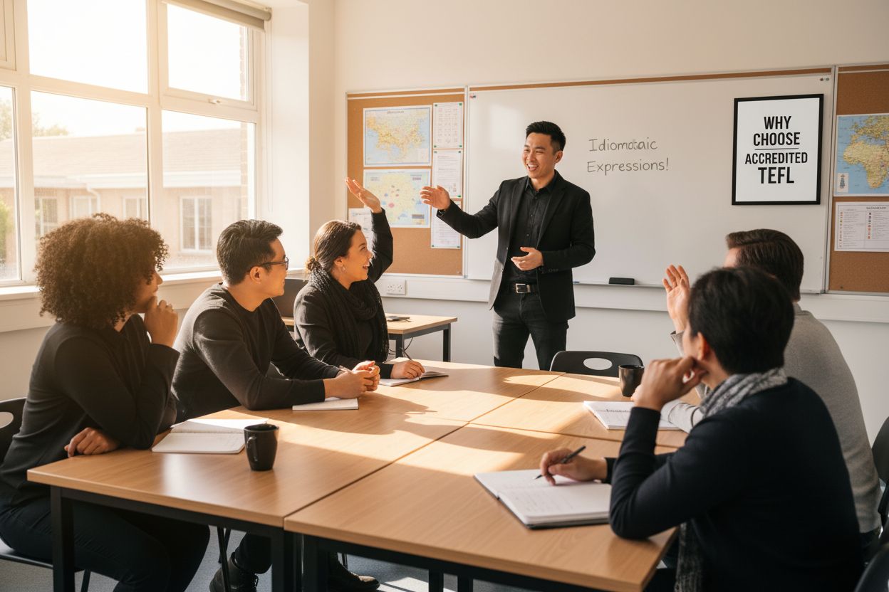 accredited tefl classroom image