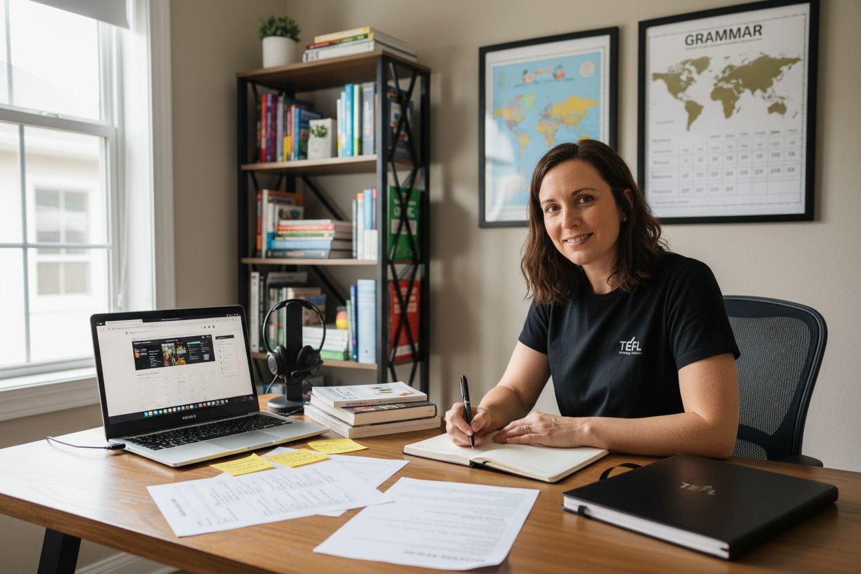 lesson planning workspace