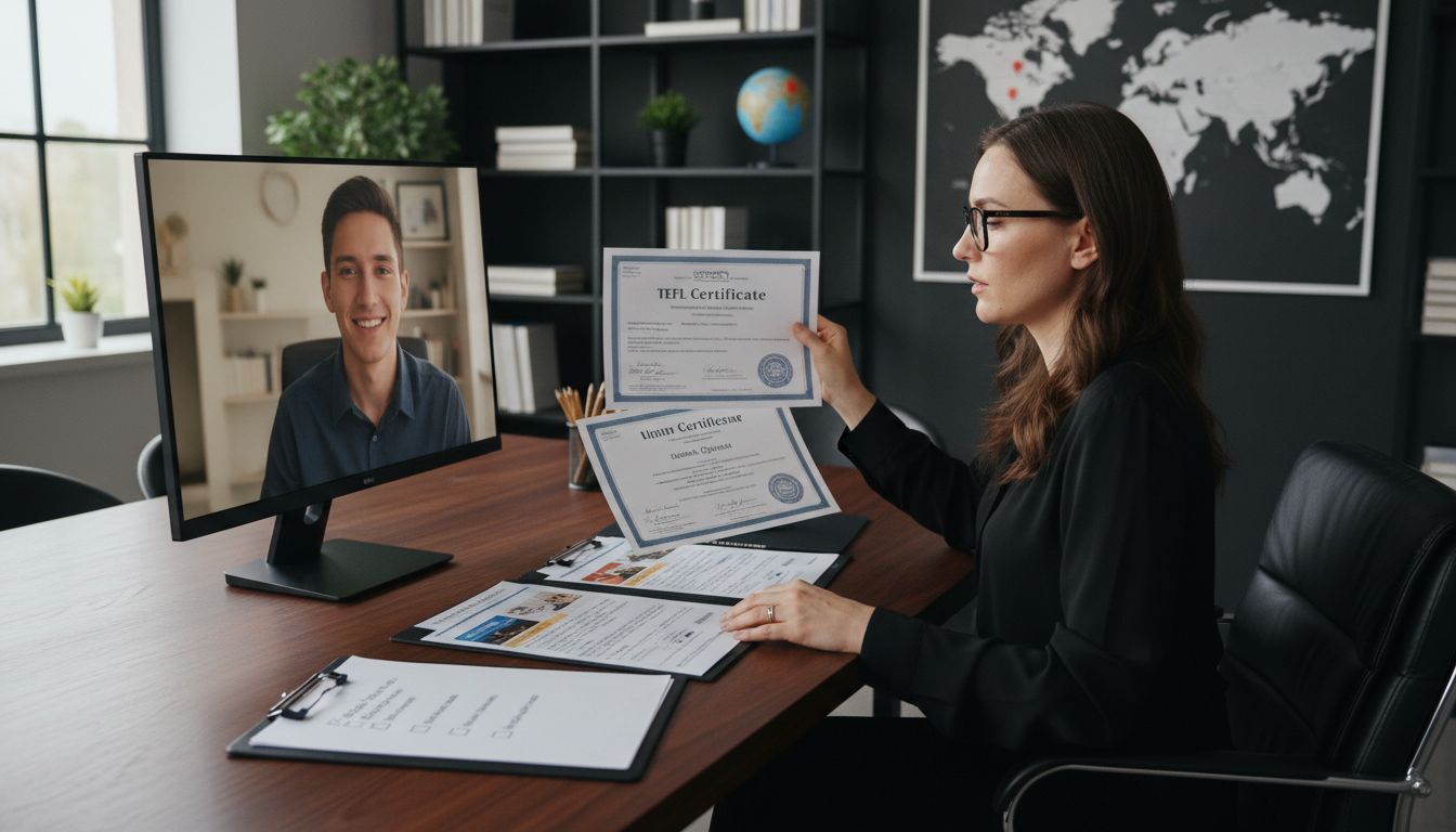 tefl job requirements