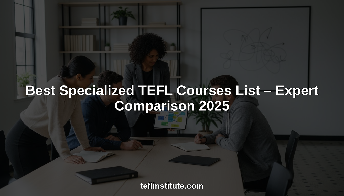 specialized tefl courses list hero header image