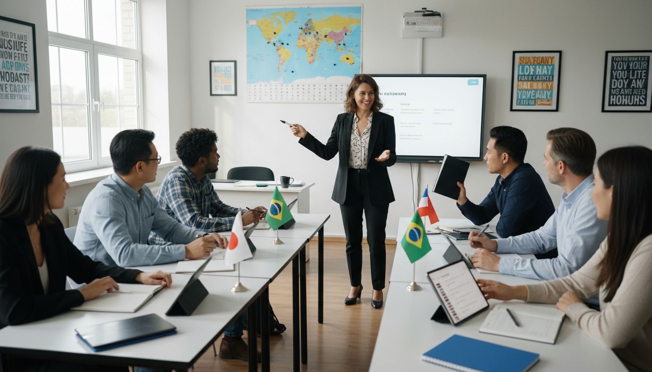 ESL classroom global