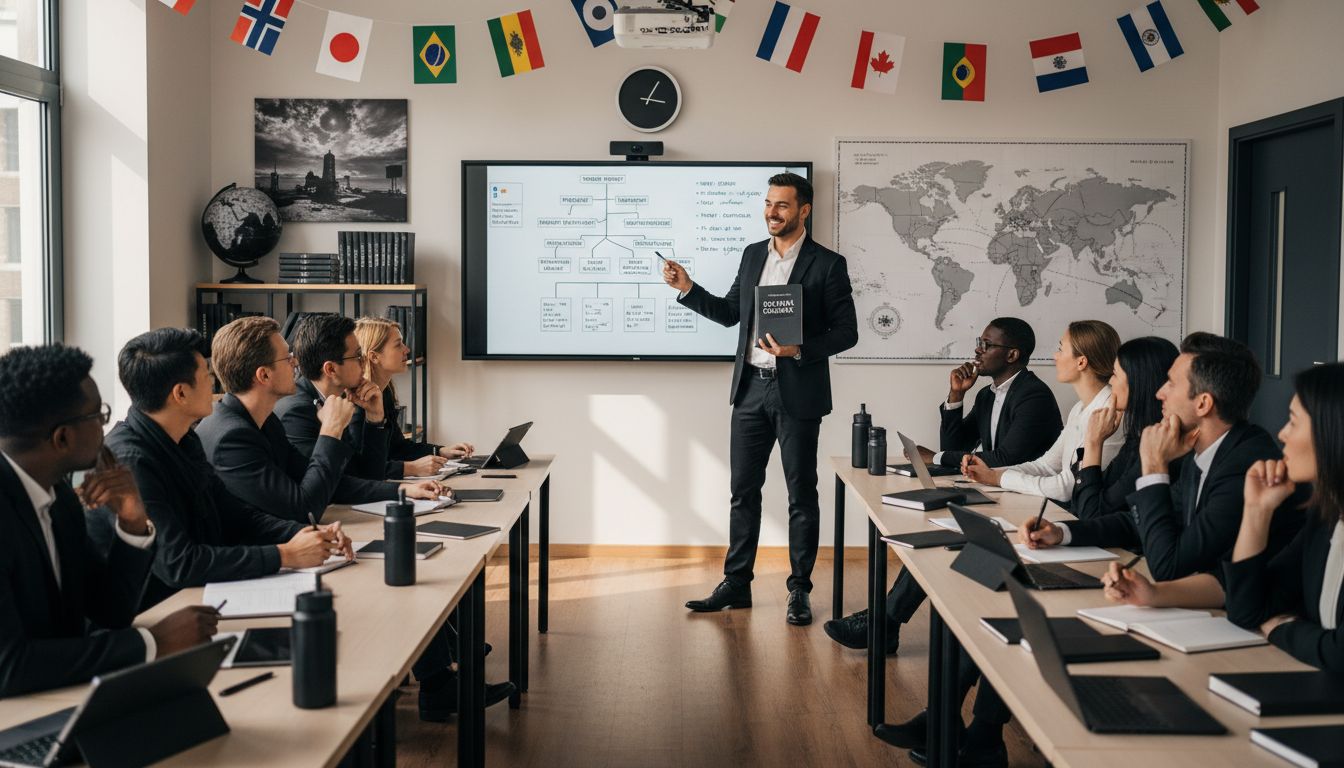 international english classroom