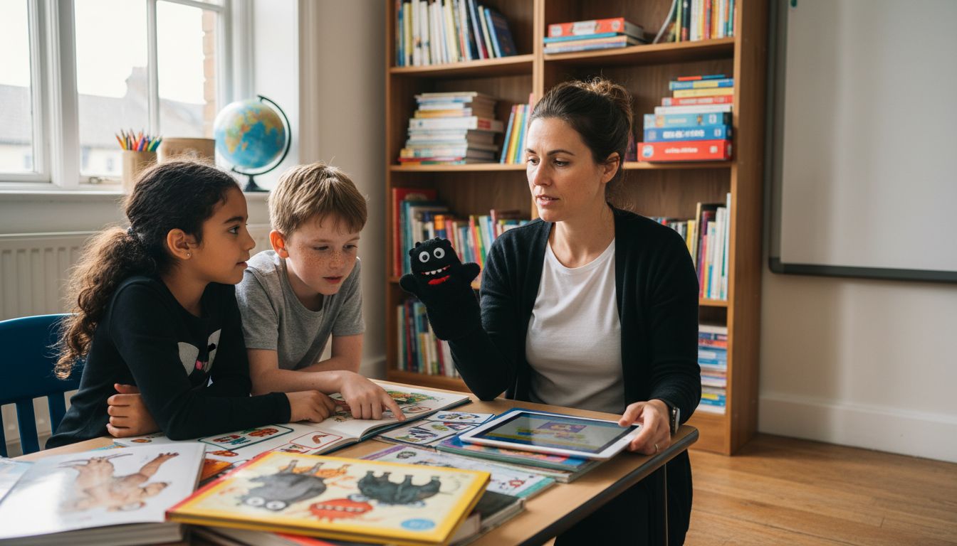 select teaching materials