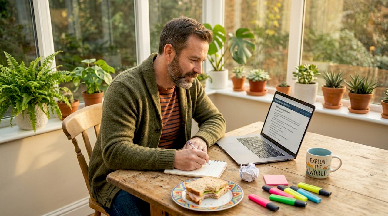 TEFL teacher reflecting on communication style