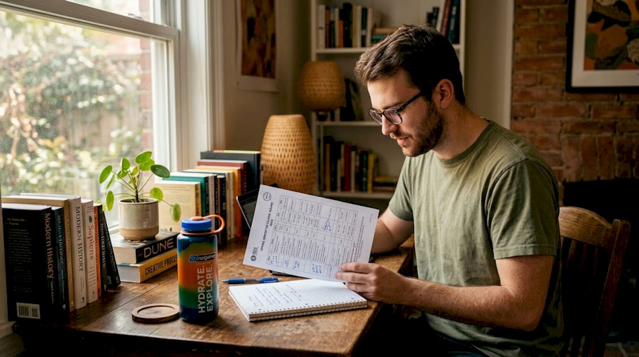 Man checks TEFL certification course hours