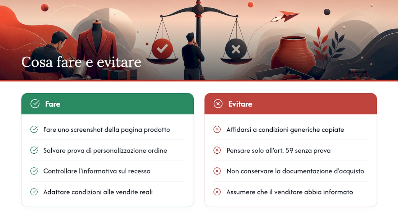 Cosa manca davvero nel dibattito sui resi personalizzati — overview diagram