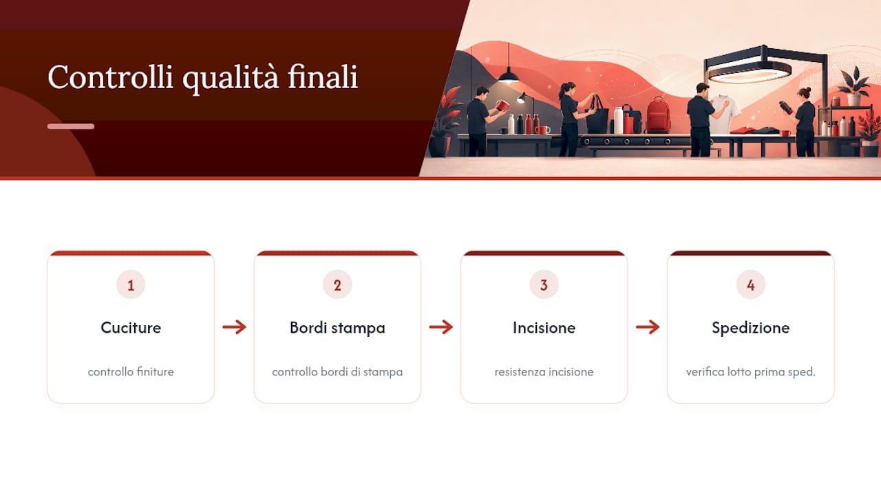 Quattro controlli finali di qualità