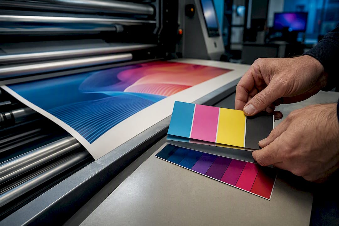 Confronto tra i colori CMYK e le tinte Pantone