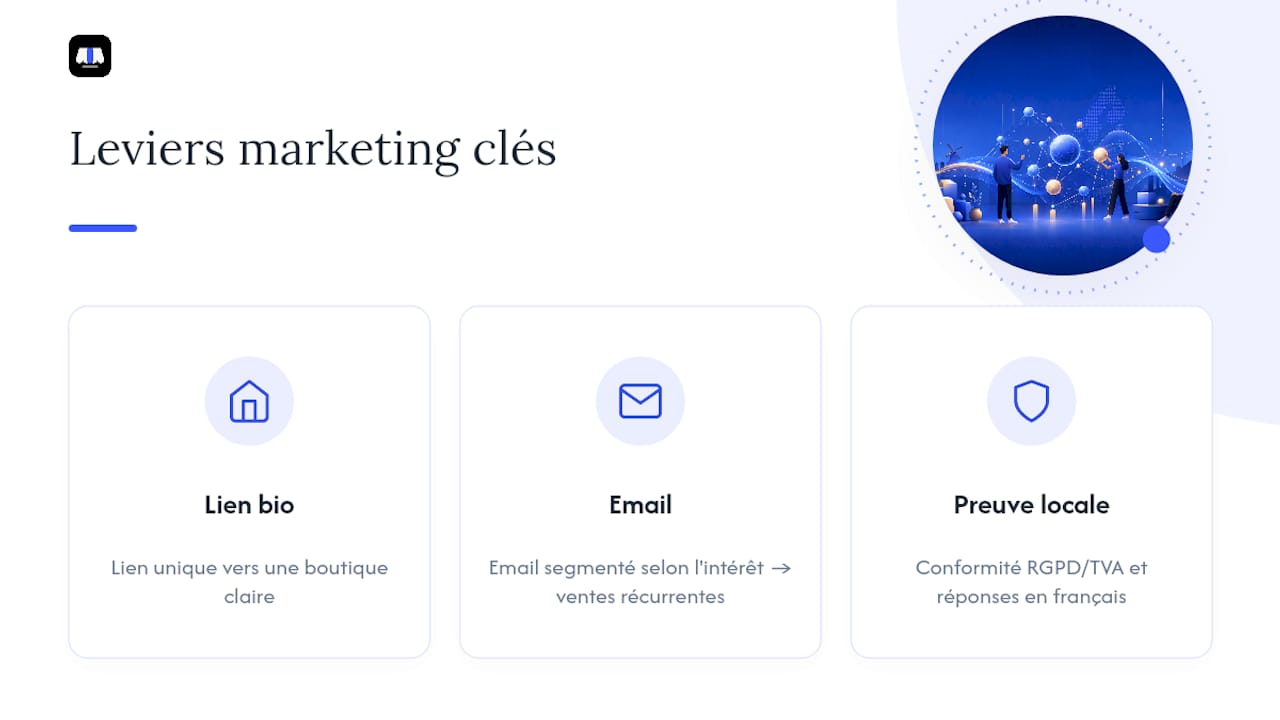 Trois leviers marketing essentiels pour les créateurs
