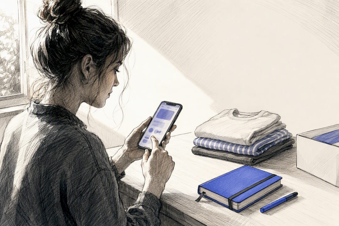 Créatrice en train de configurer l’attribution d’un code promo
