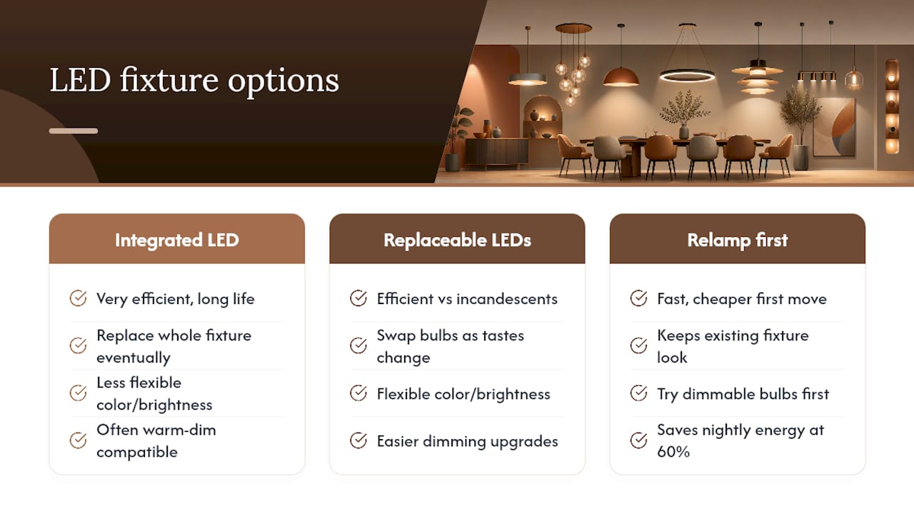 Energy Efficiency and the LED Options Worth Considering — overview diagram