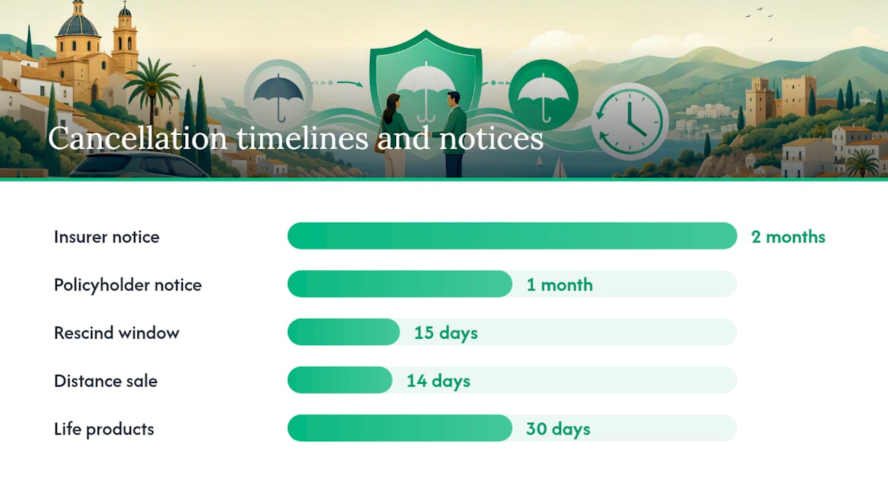 When you can and should switch: renewal dates, notice periods and exceptions — overview diagram