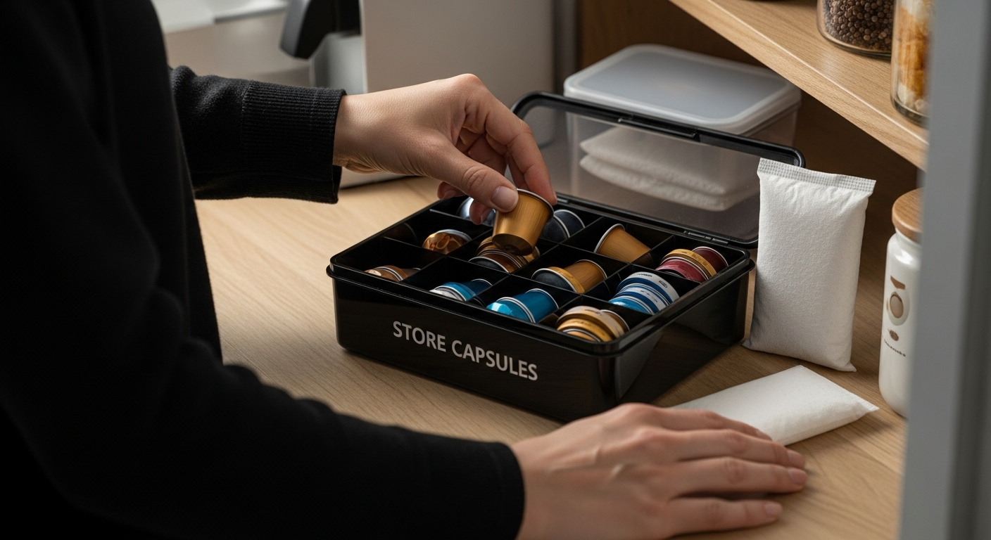 coffee capsule storage tips