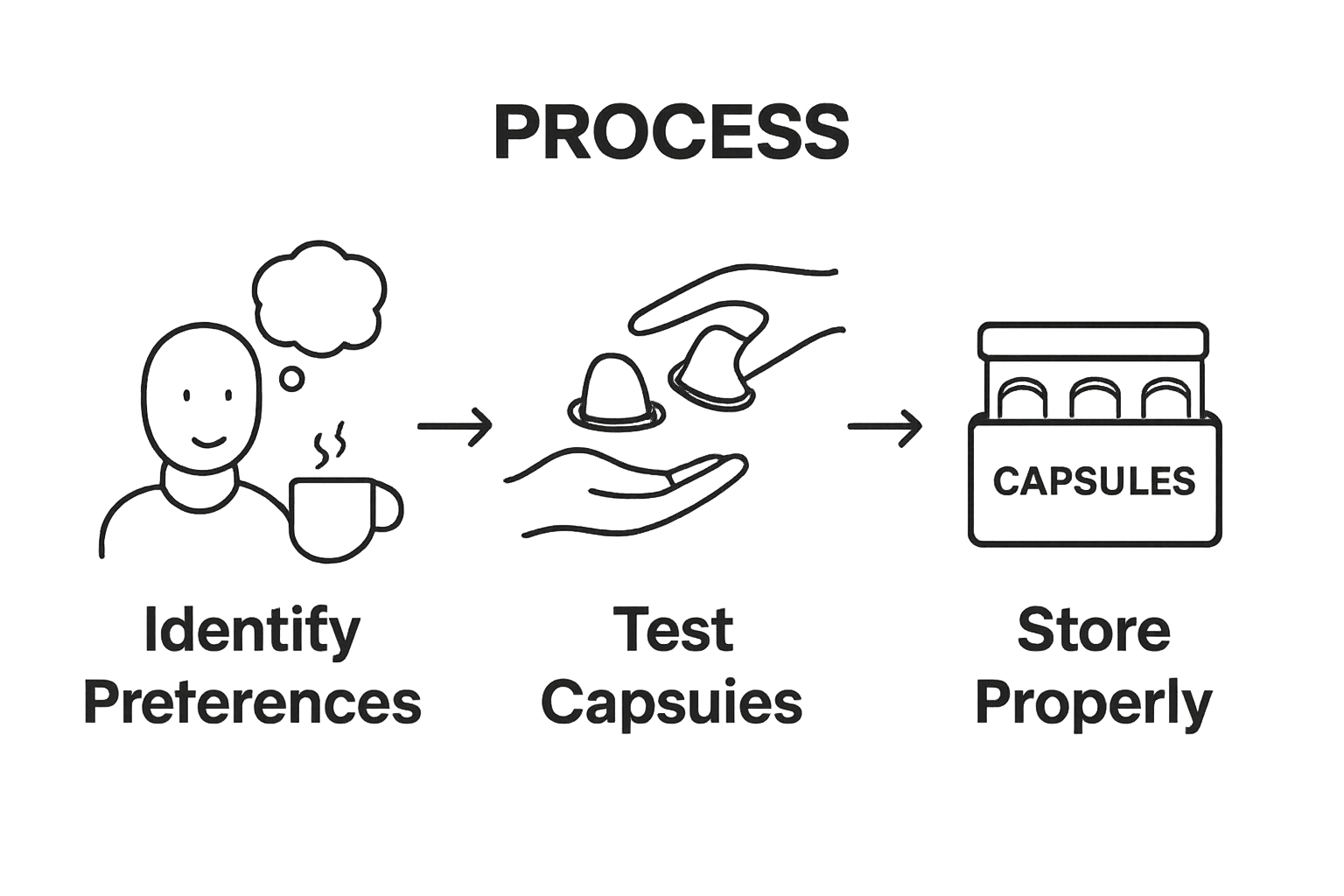 Three steps to choosing coffee capsules: identify preferences, test capsules, store properly