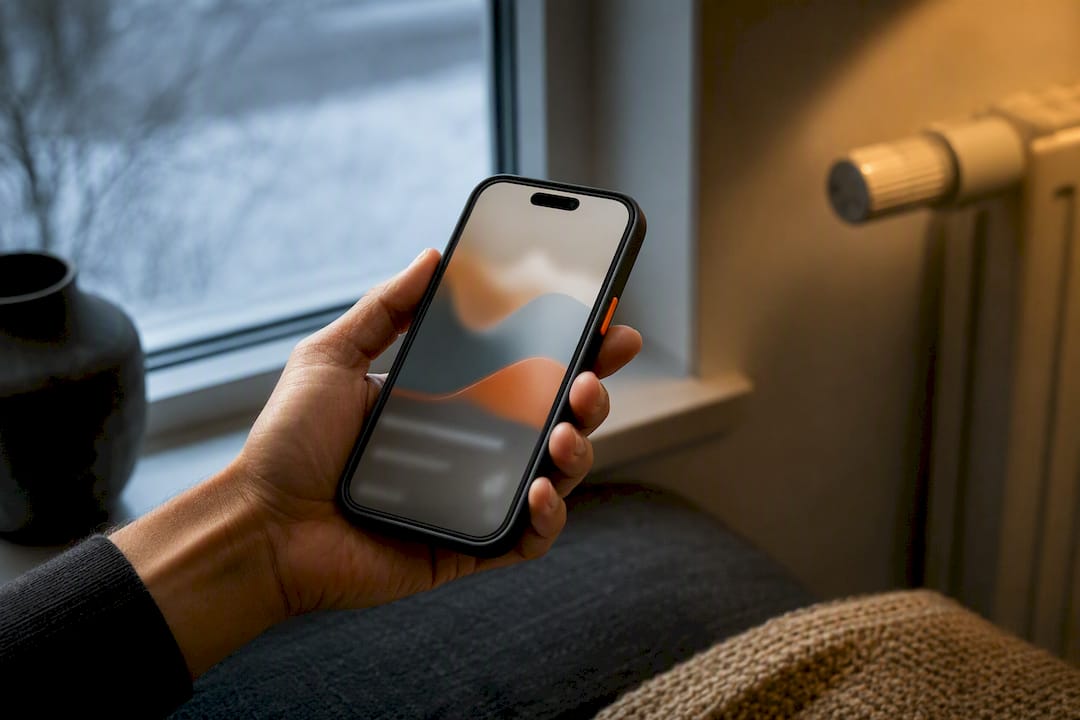 Styr värmen hemma med mobilen