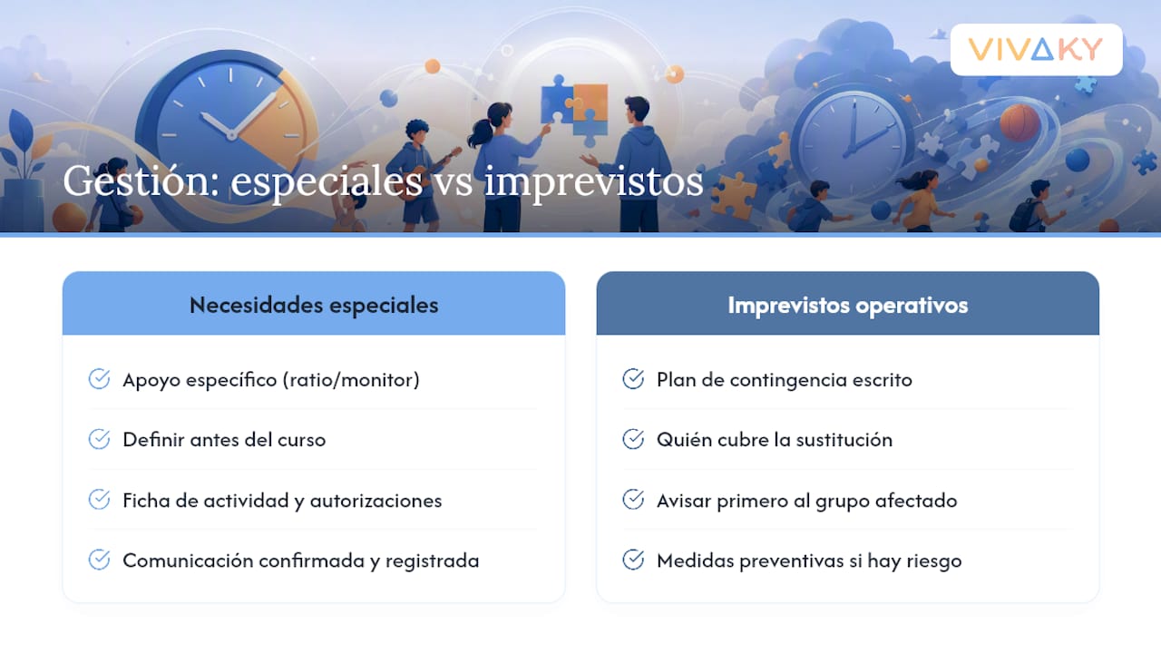 Adaptar horarios ante necesidades especiales o imprevistos — overview diagram
