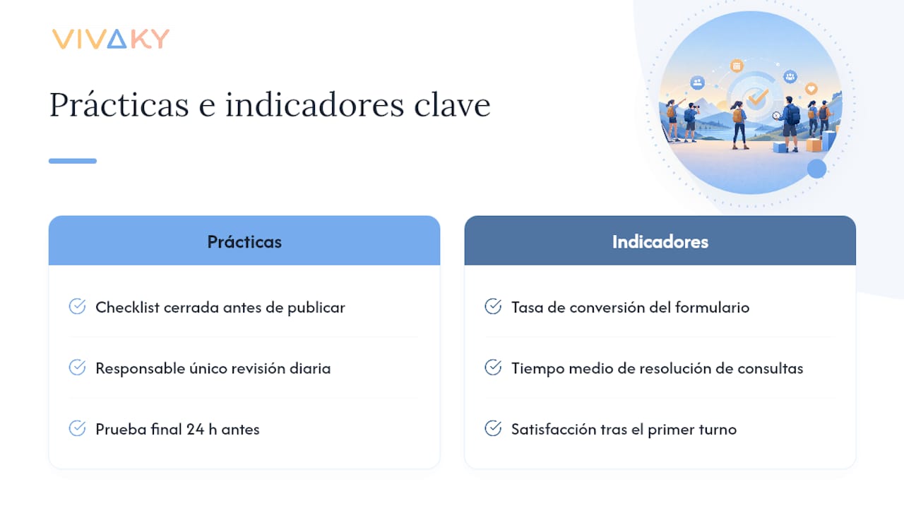 Errores comunes y buenas prácticas que marcan la diferencia — overview diagram