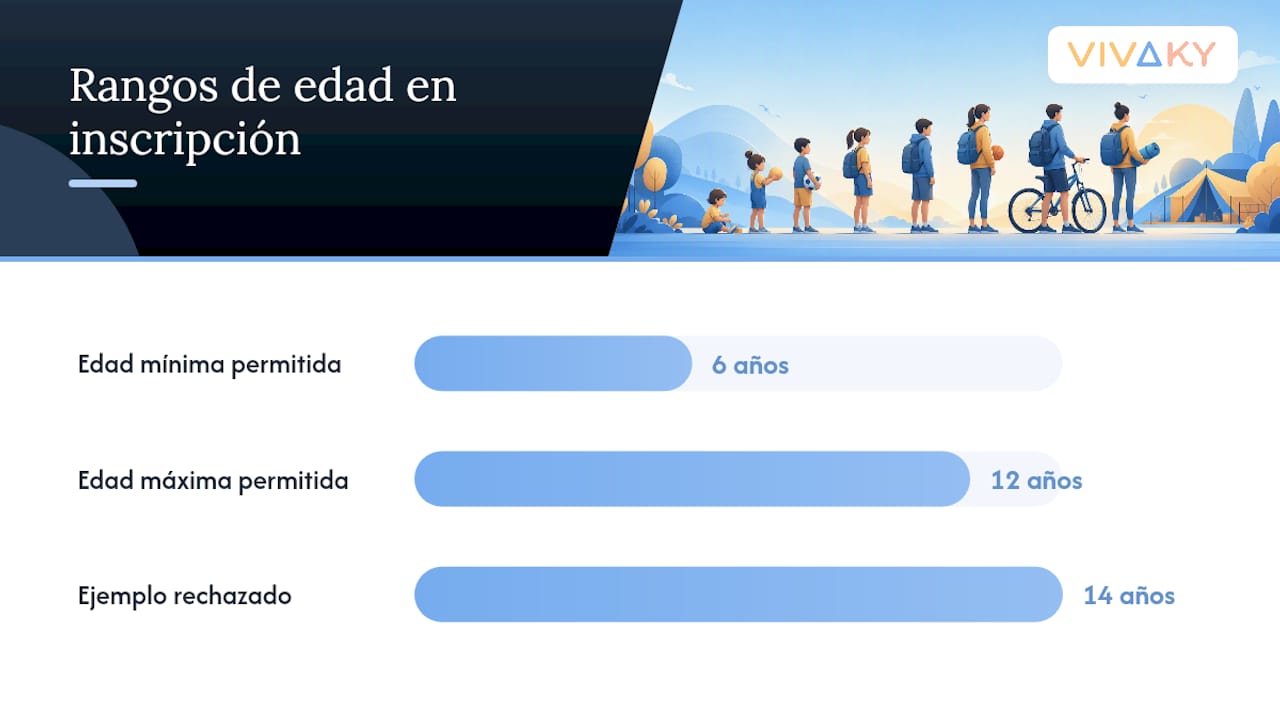 Pasos operativos para comprobar la edad durante la inscripción — overview diagram
