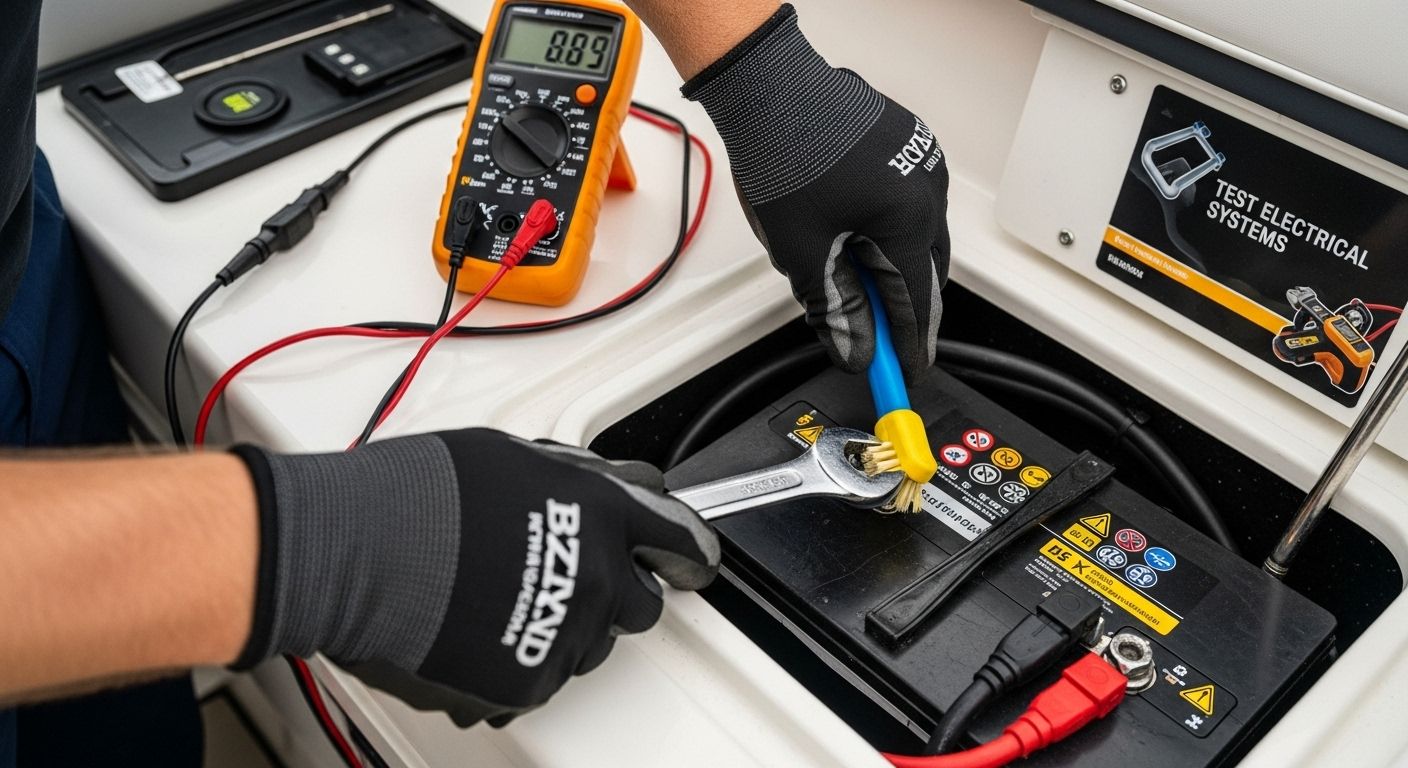 boat electrical maintenance