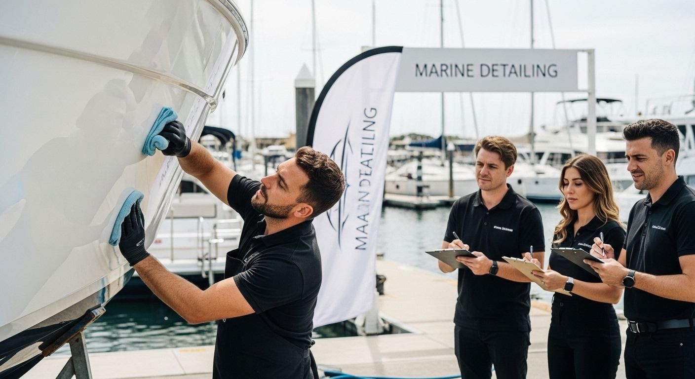 marine boat detailing resale