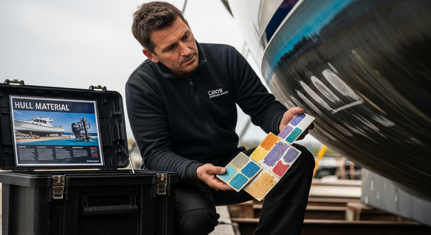 boat hull antifoul inspection