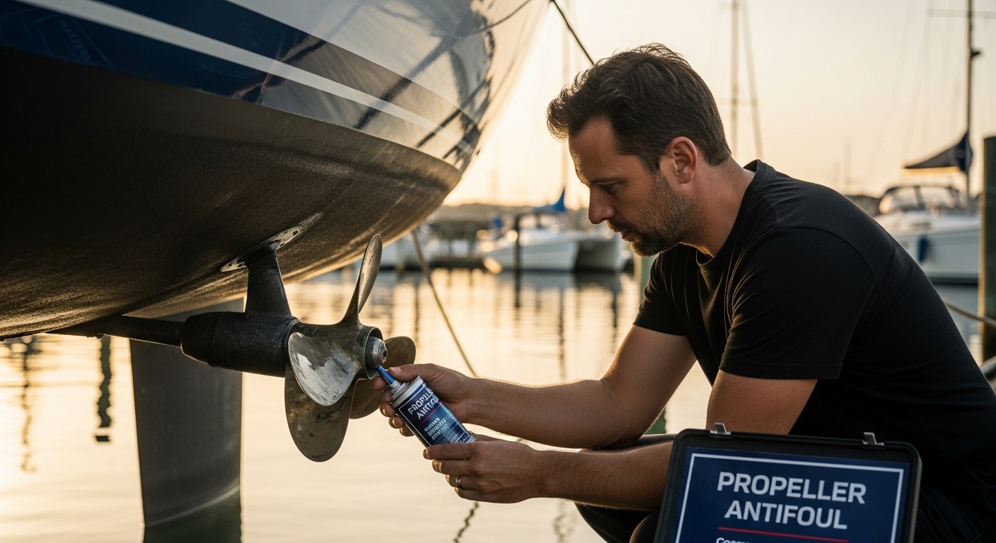 propeller antifoul boat maintenance