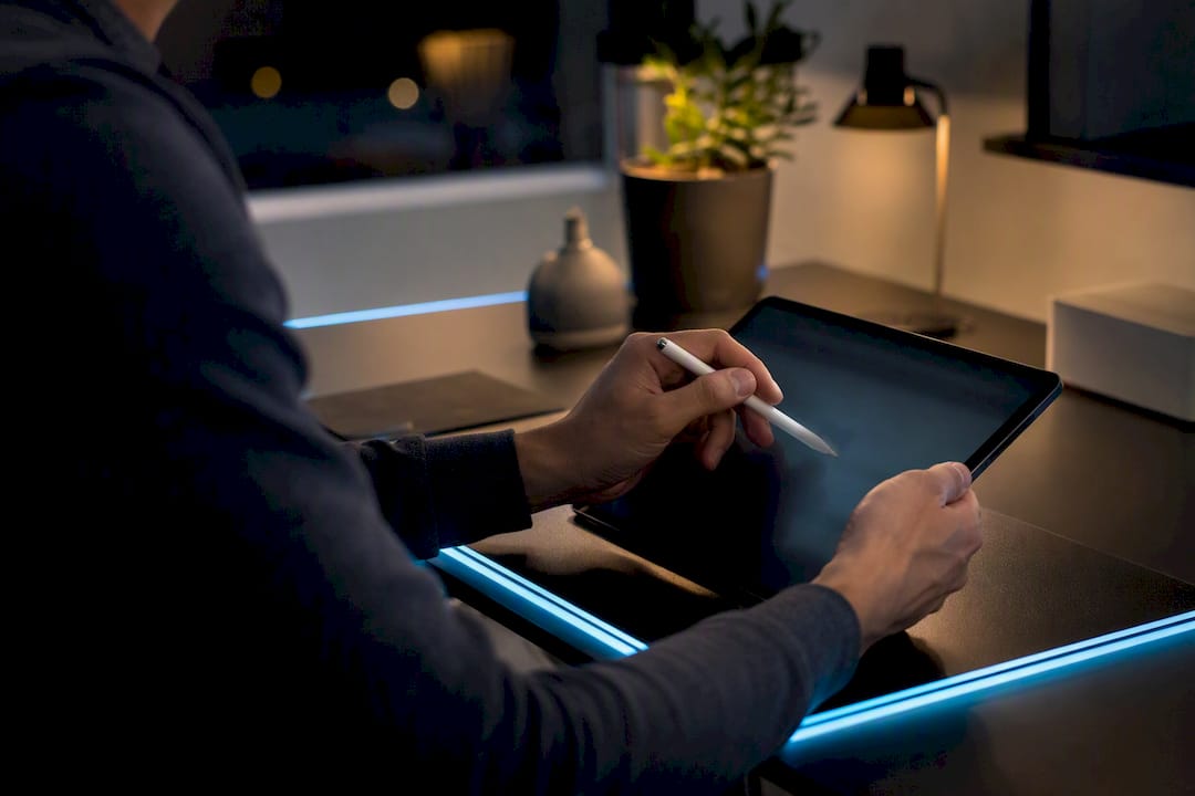Hands editing machine translation sheets