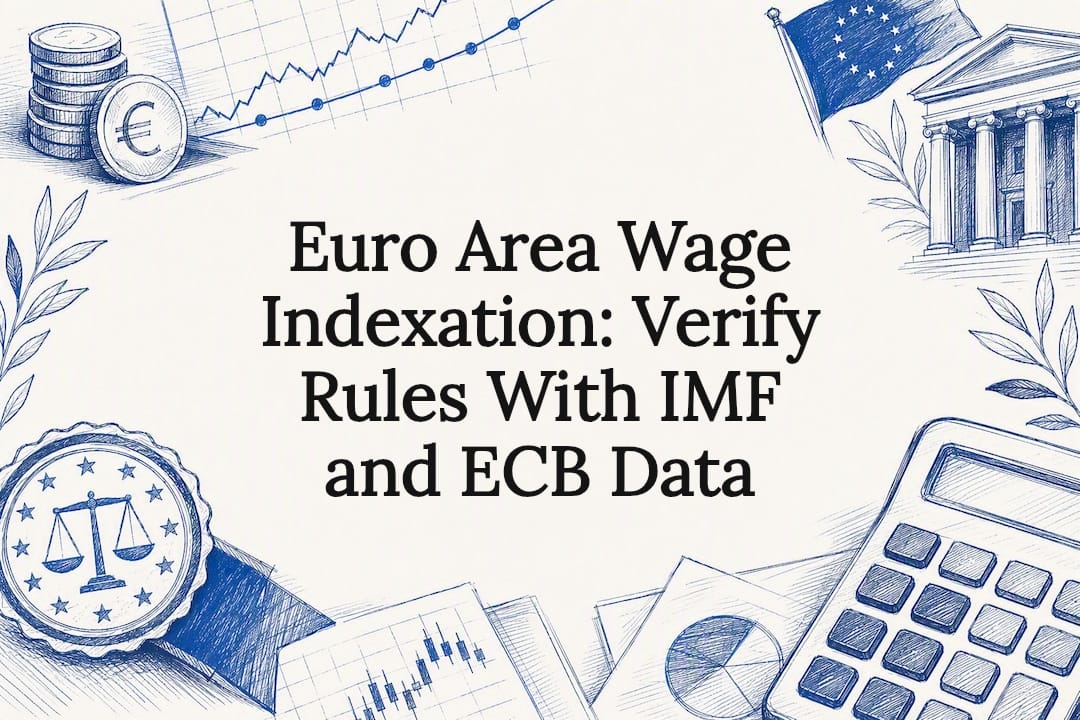 Decorative wage indexation title card
