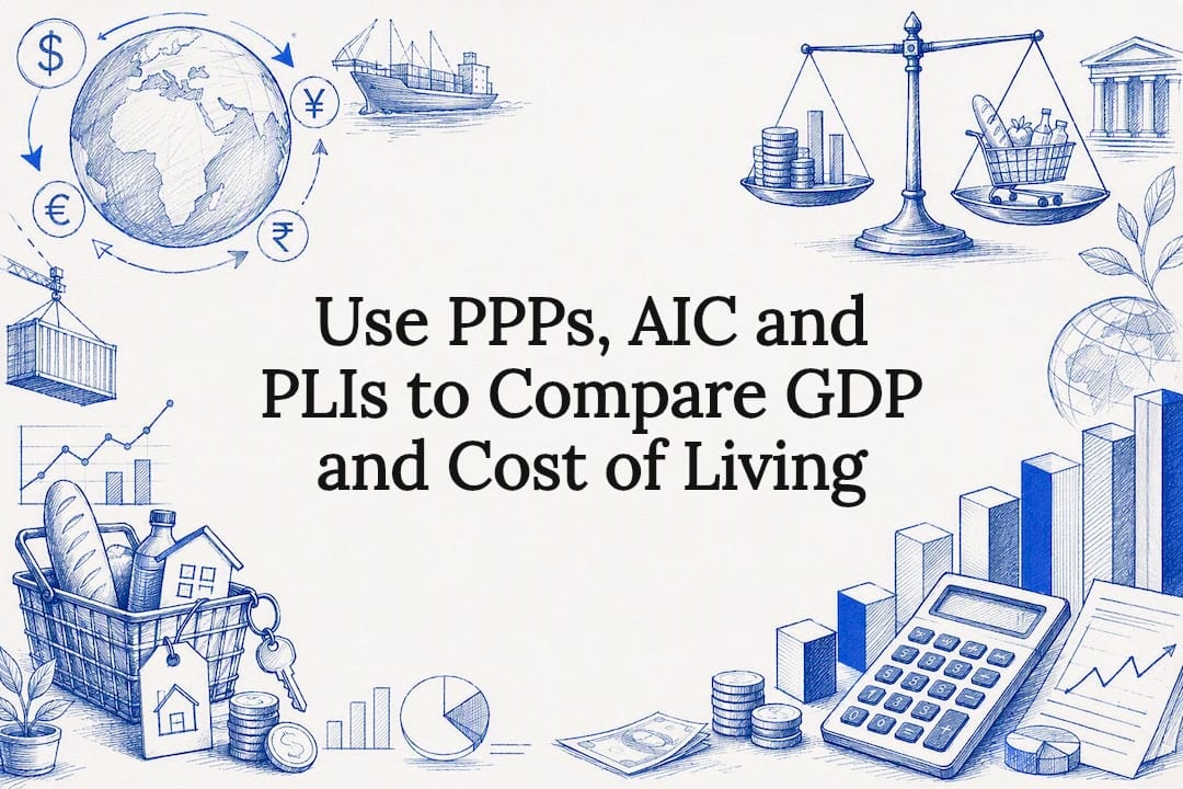 Decorative GDP and cost-of-living title card