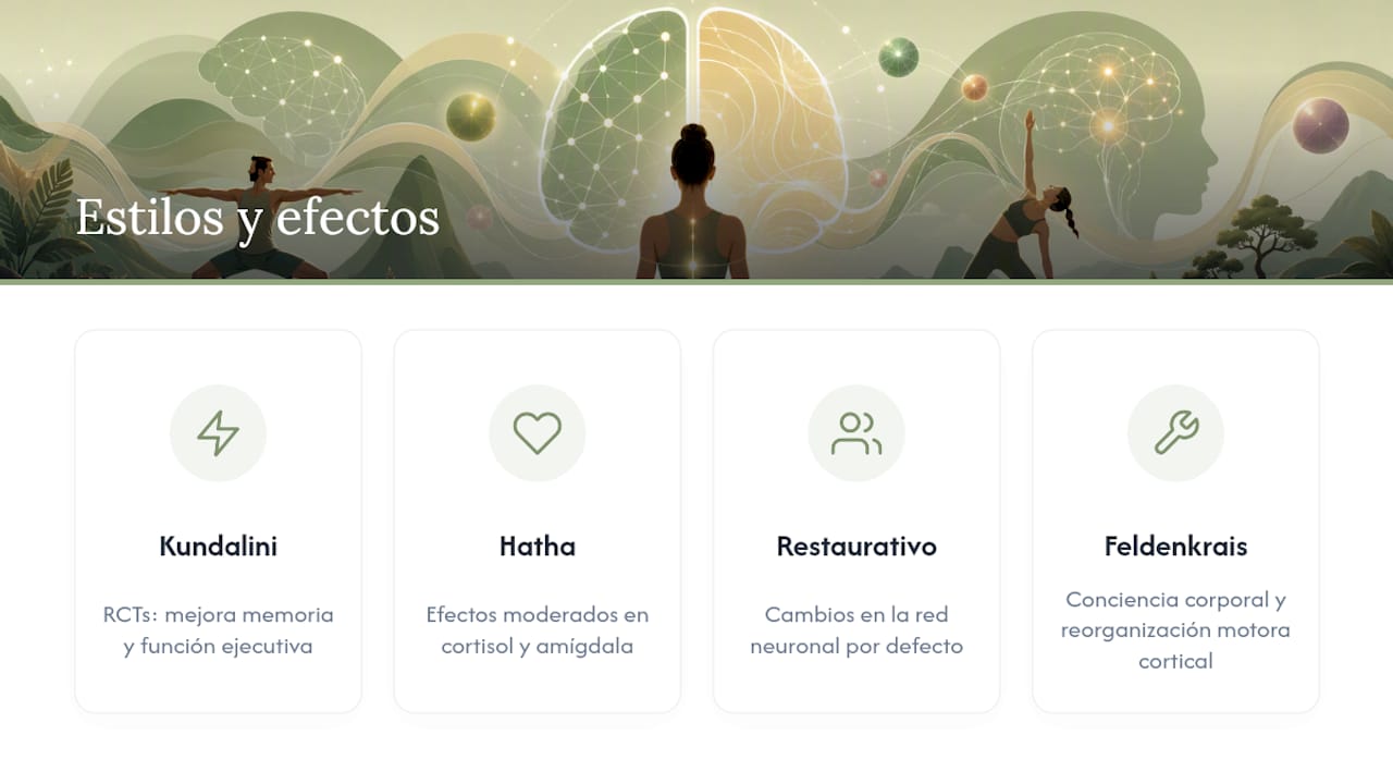 Análisis neurocientífico comparativo de cuatro estilos