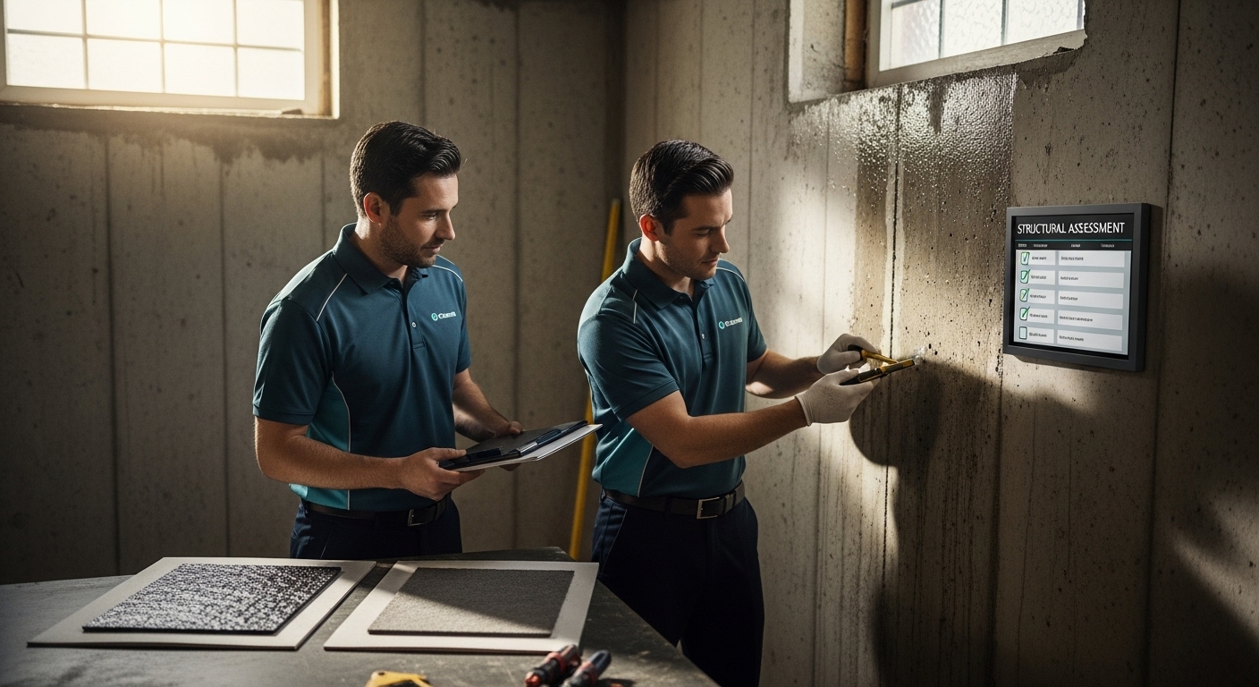 building assessment waterproofing