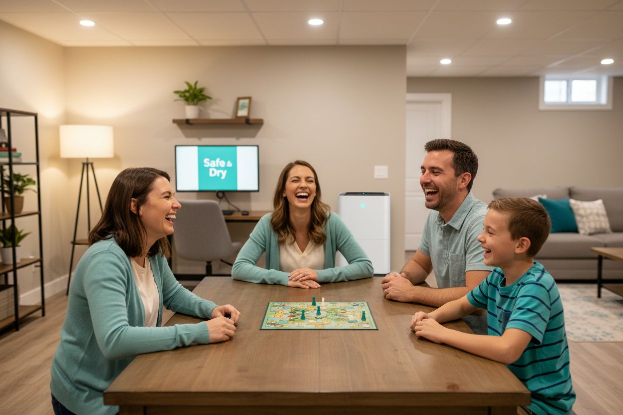 dry basement family usage