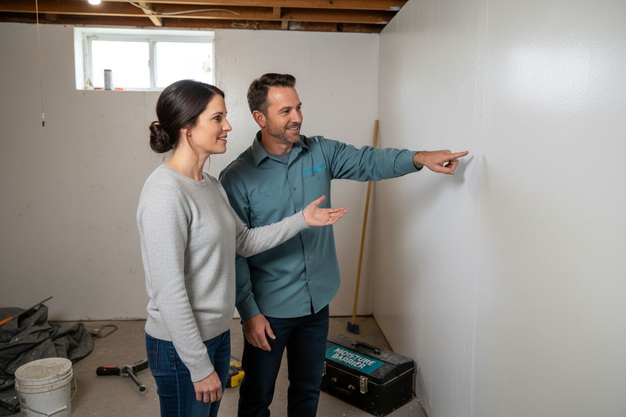 basement damp proofing inspection