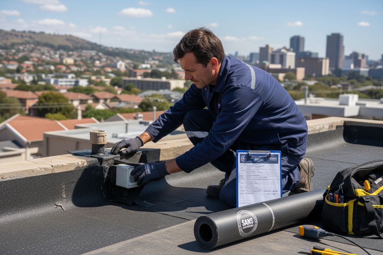 roof waterproofing installation